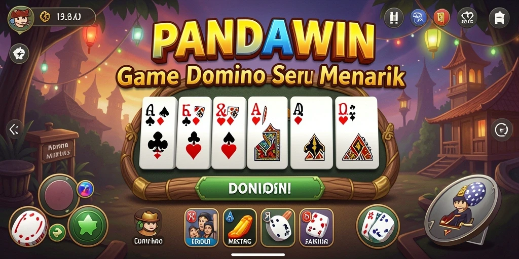 Screenshot gameplay Domino yang seru dan menegangkan.