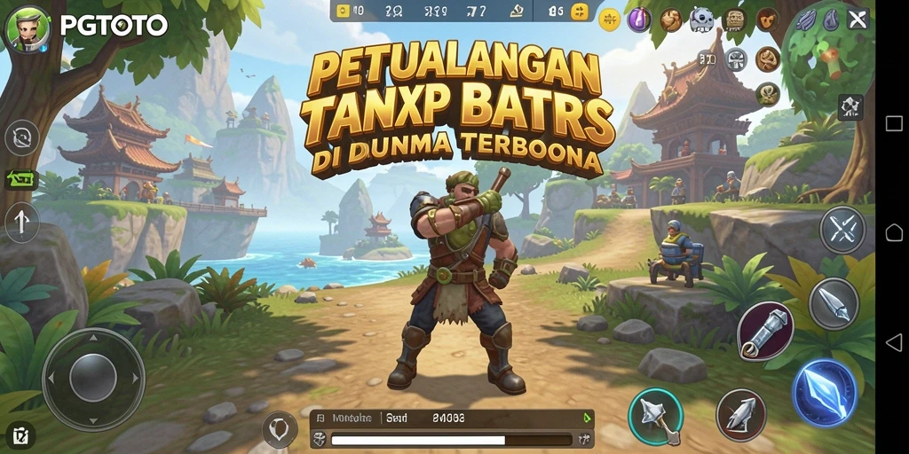 Menampilkan gameplay seru dalam dunia terbuka PGTOTO.