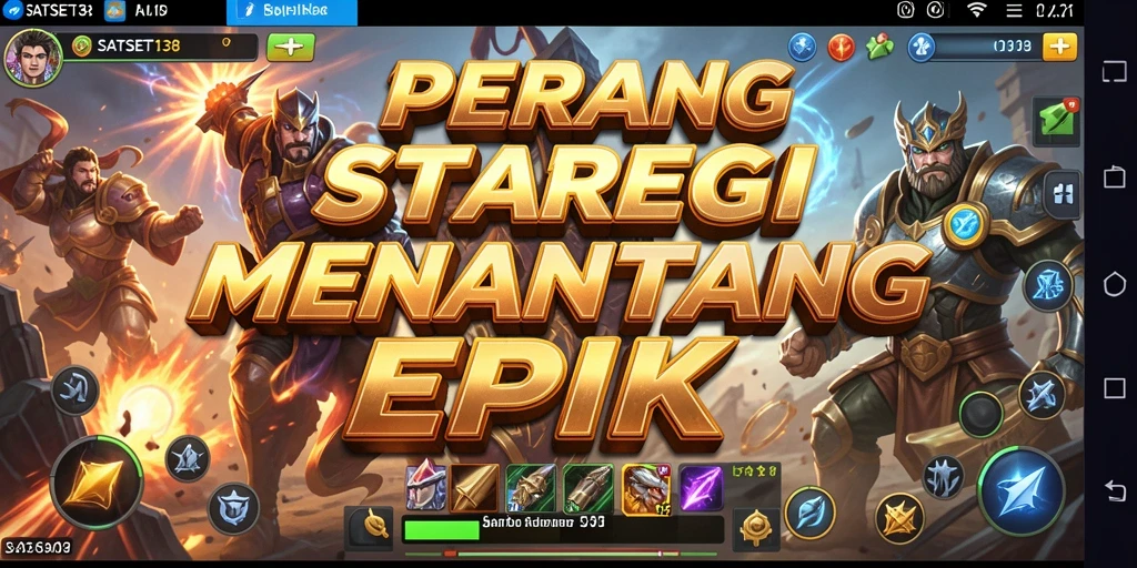 Tampilan gameplay SATSET138 yang epik dan menarik.